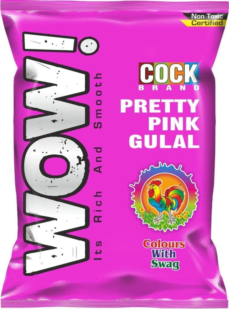 Holi Colours Pretty Pink Gulal 80g Extra 20% off applied at checkout
