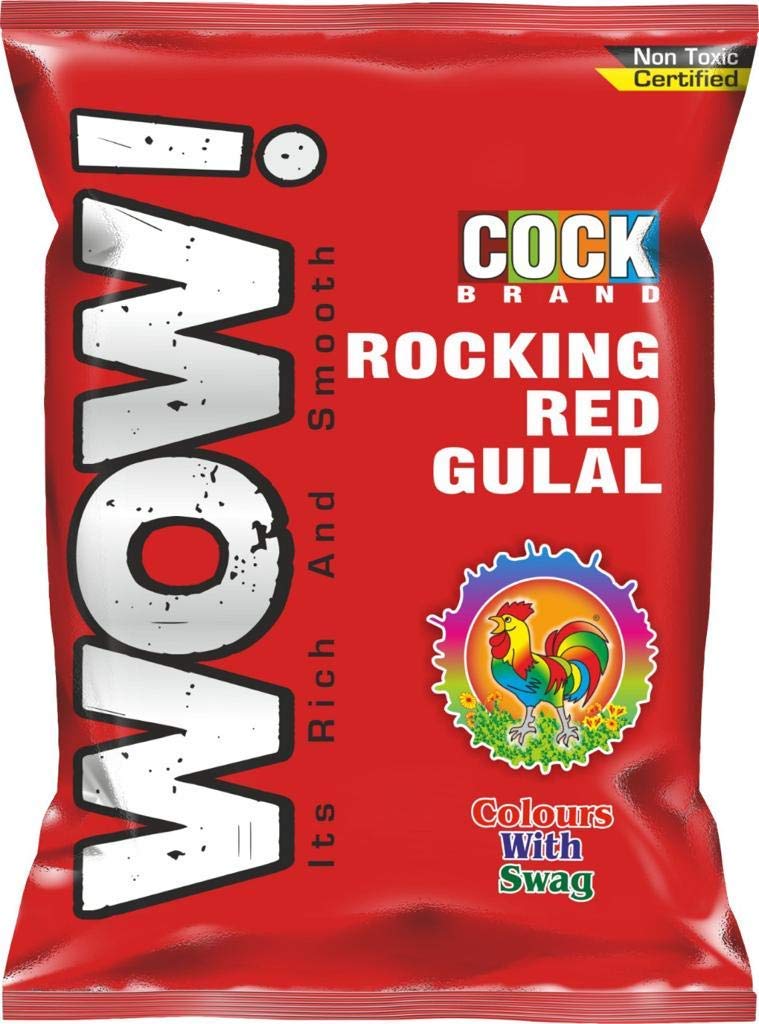 Holi Colours Rocking Red Gulal 80g Extra 20% off applied at checkout