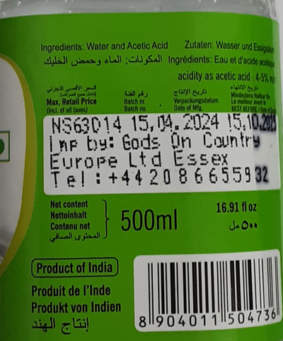 Double Horse Synthetic Vinegar 500ml