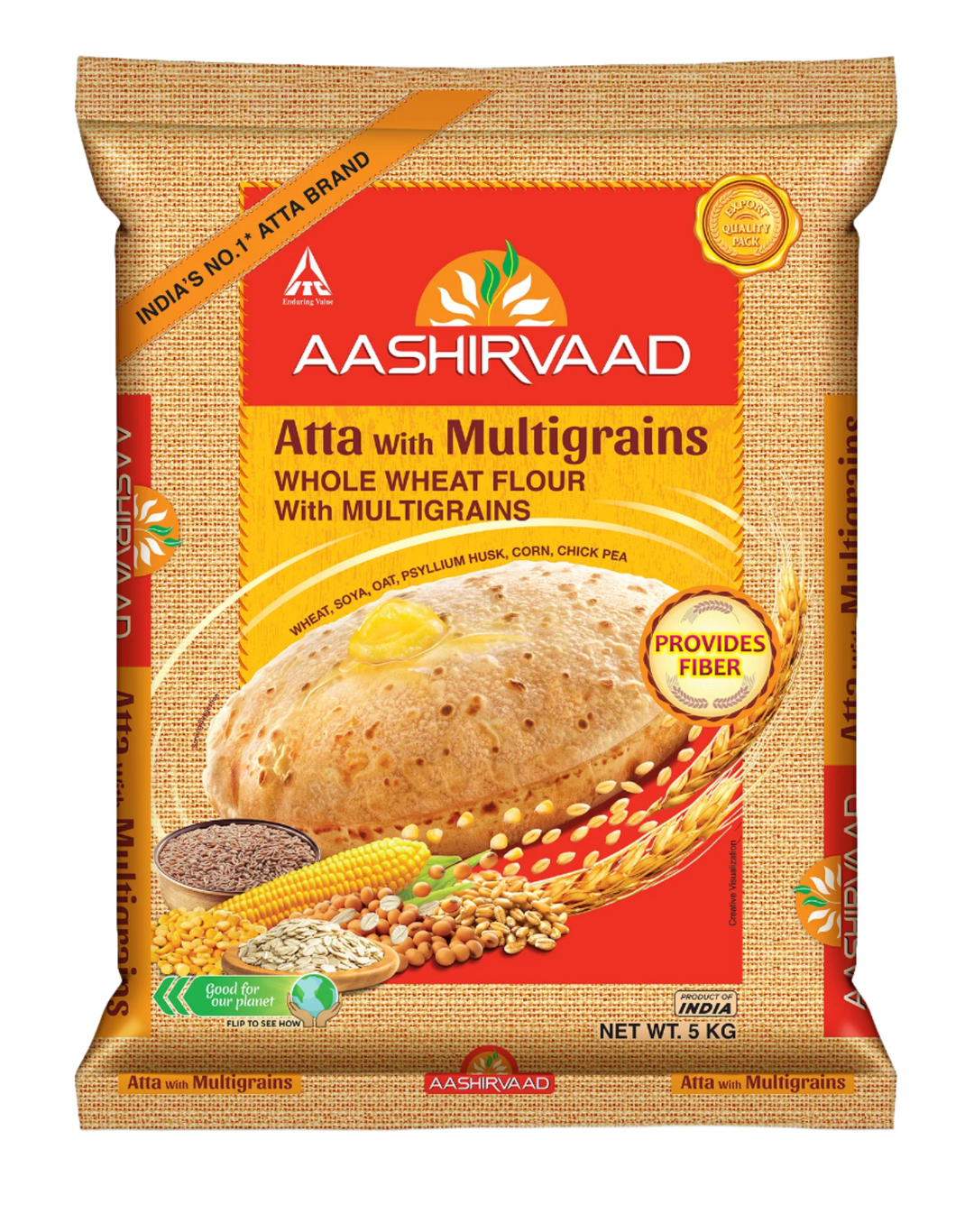 Aashirvaad Flour Multi Grain Atta 5kg - ExoticEstore