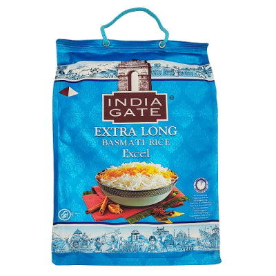 India Gate Rice Basmati Extra Long Excel 10Kg