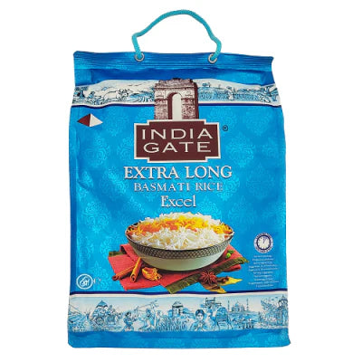 India Gate Rice Extra Long Basmati Excel 10kg