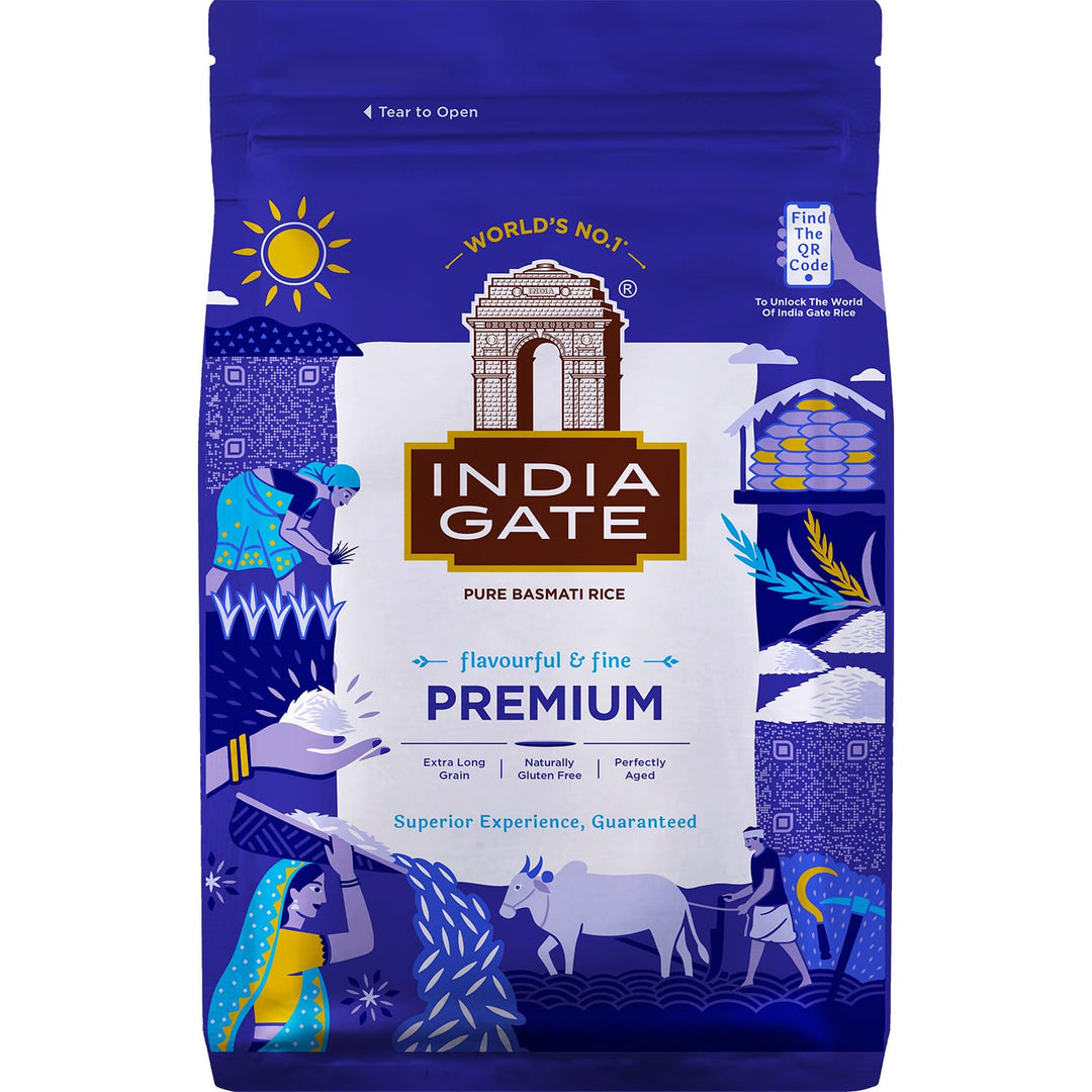 India Gate Rice Basmati Premium 5kg
