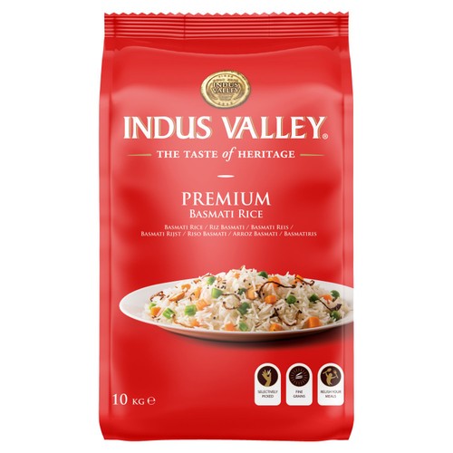 Indus Valley Rice Premium Basmati 10Kg - ExoticEstore