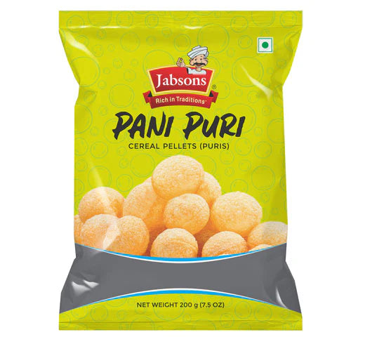 Jabsons Pani Puri Raw Far Far Golgappa 200g - ExoticEstore