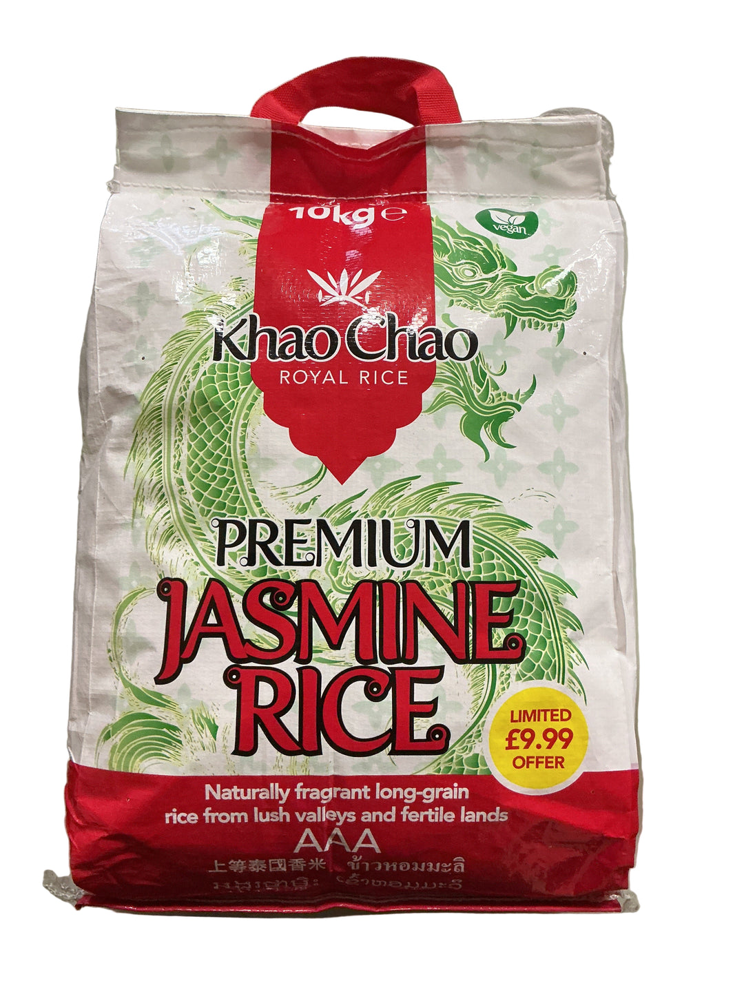 Khao Chao Rice Premium Jasmine AAA 10Kg