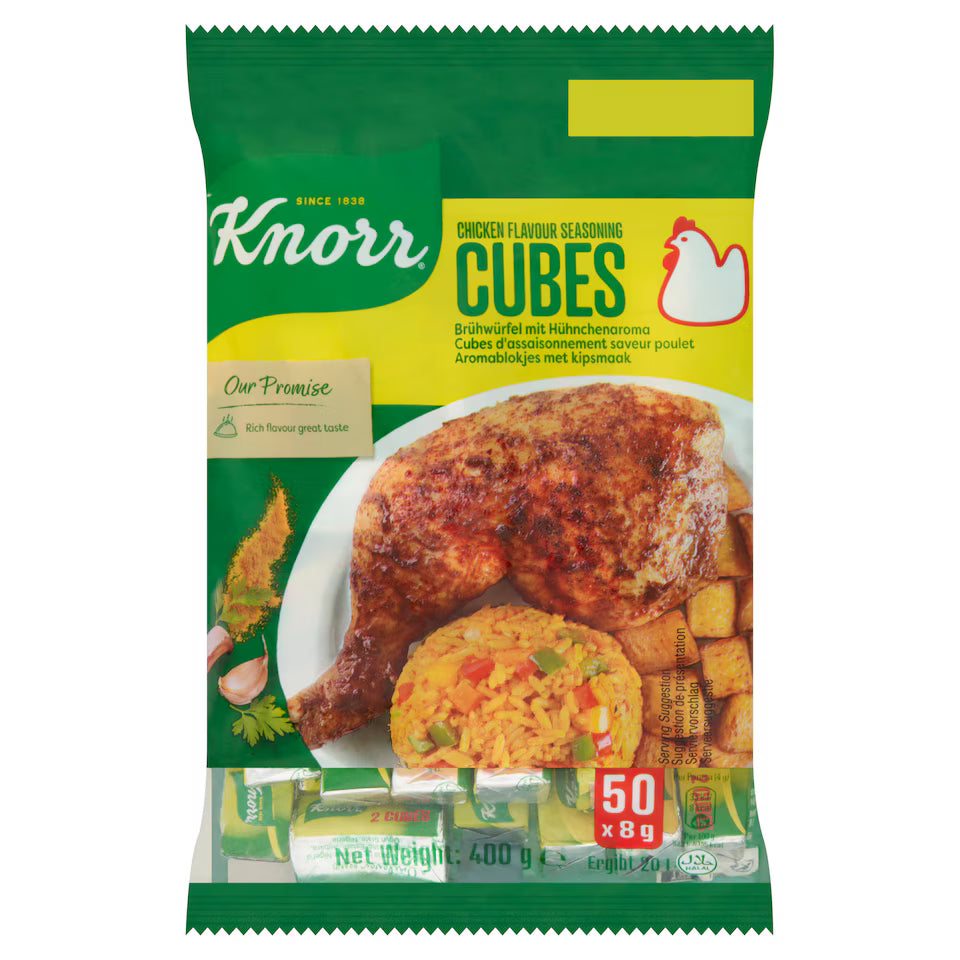 Knorr Cubes Chicken Flavour Seasoning 50x8g