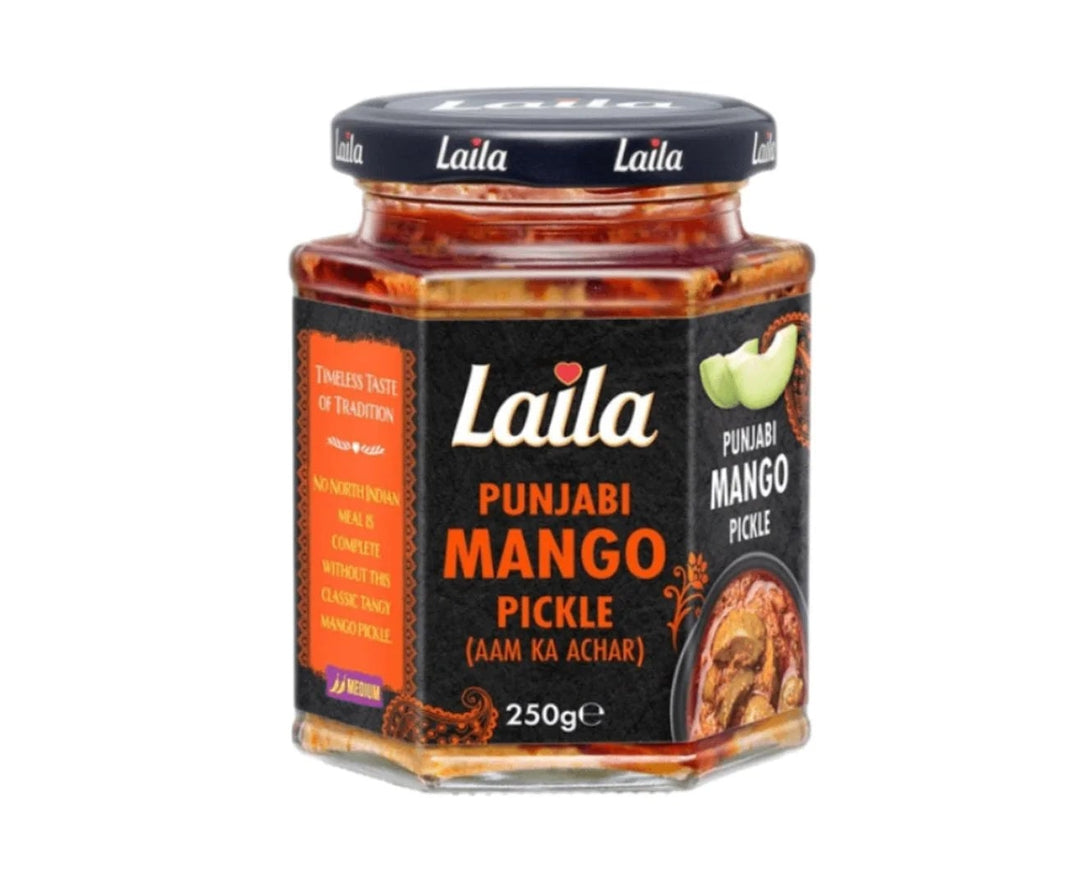 Laila Pickle Punjabi Mango 250g Mix &amp; Match Any 2 for £1