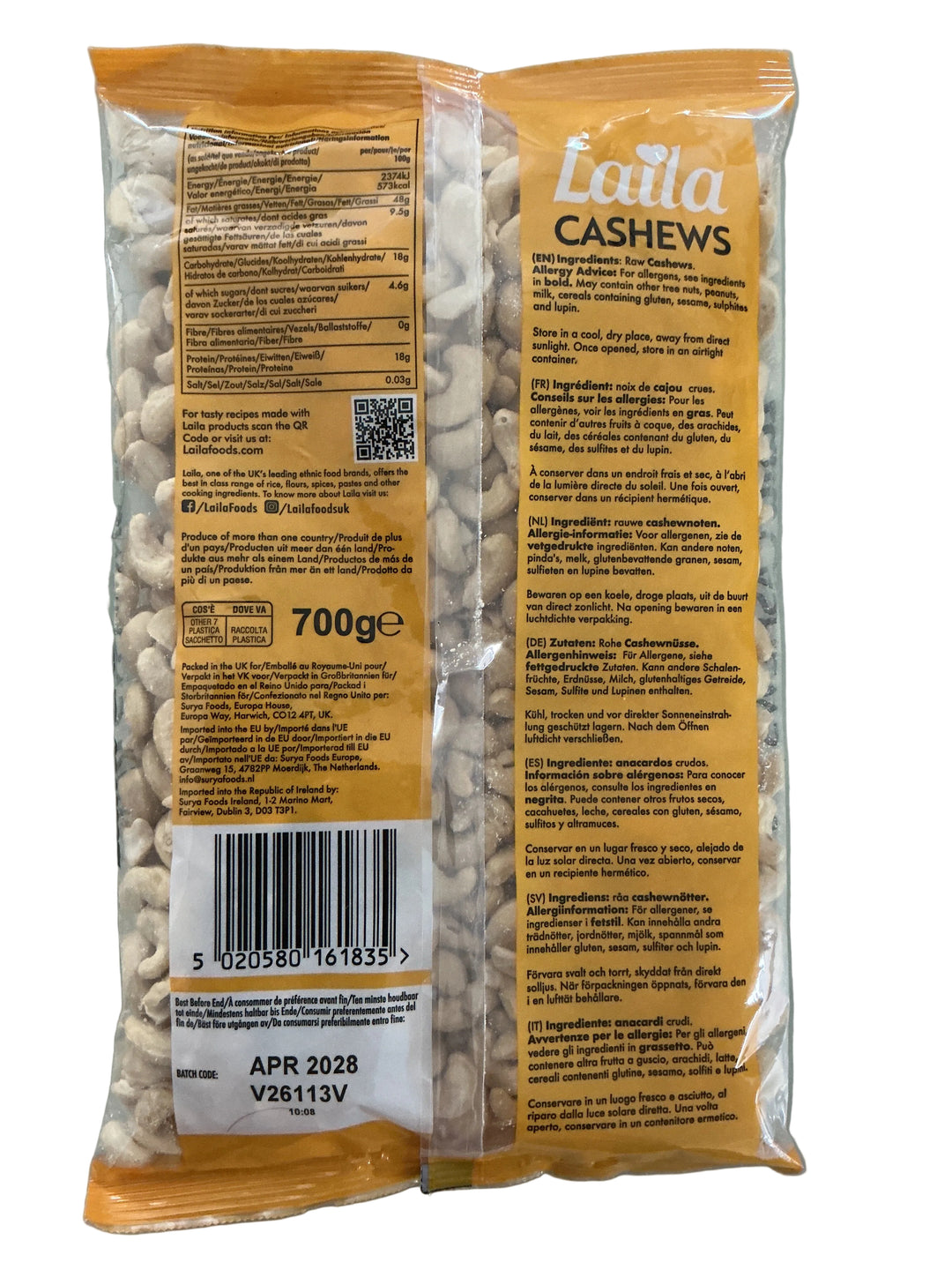Laila Cashews 700g
