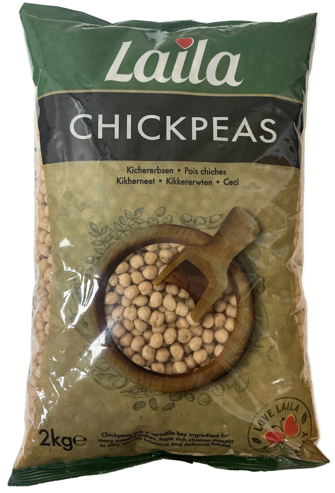 Laila Lentils Chick Peas 2kg - ExoticEstore