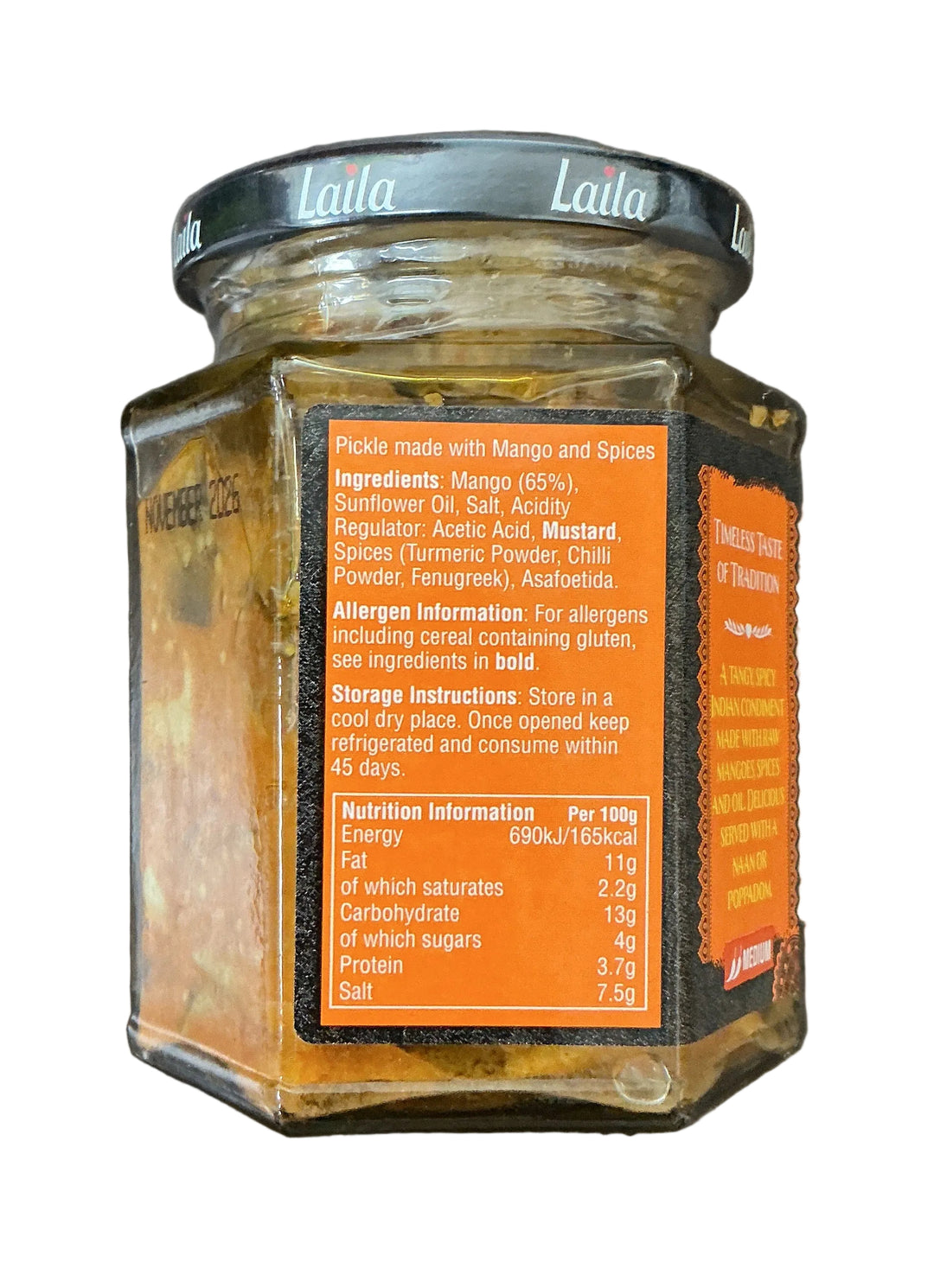 Laila Pickle Punjabi Mixed 250g Mix &amp; Match Any 2 for £1