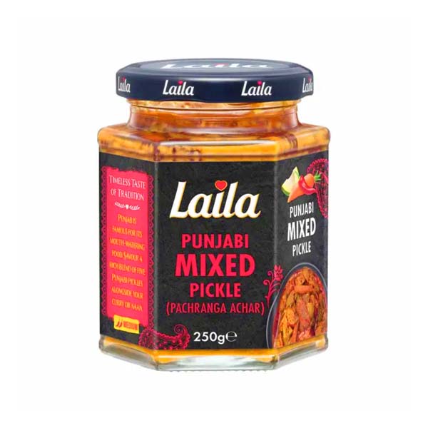 Laila Pickle Punjabi Mixed 250g Mix &amp; Match Any 2 for £1