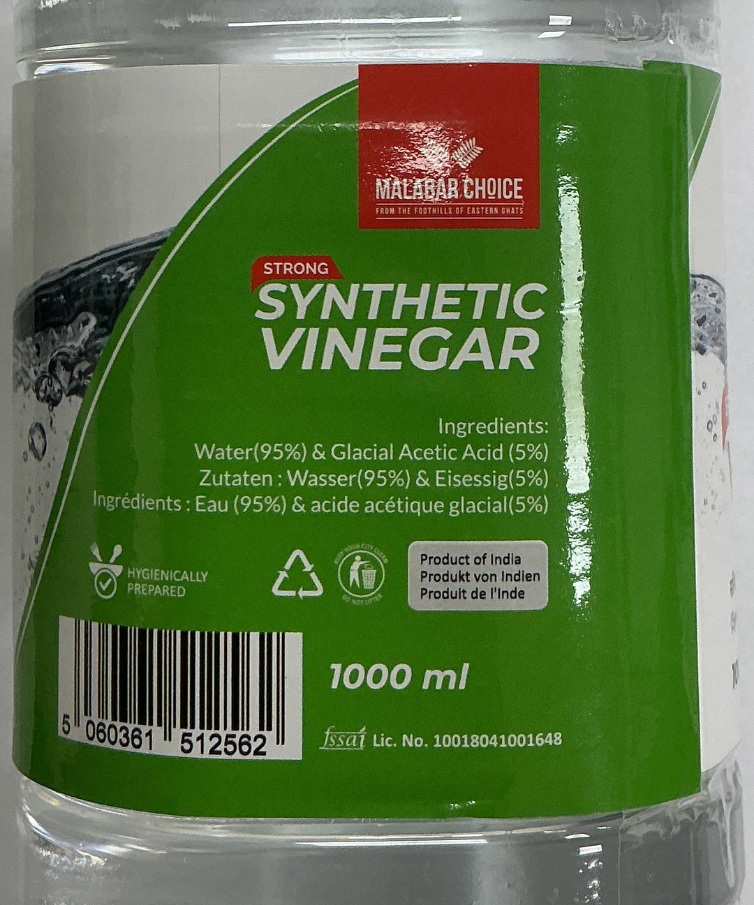 Malabar Choice Synthetic Vinegar 1000ml