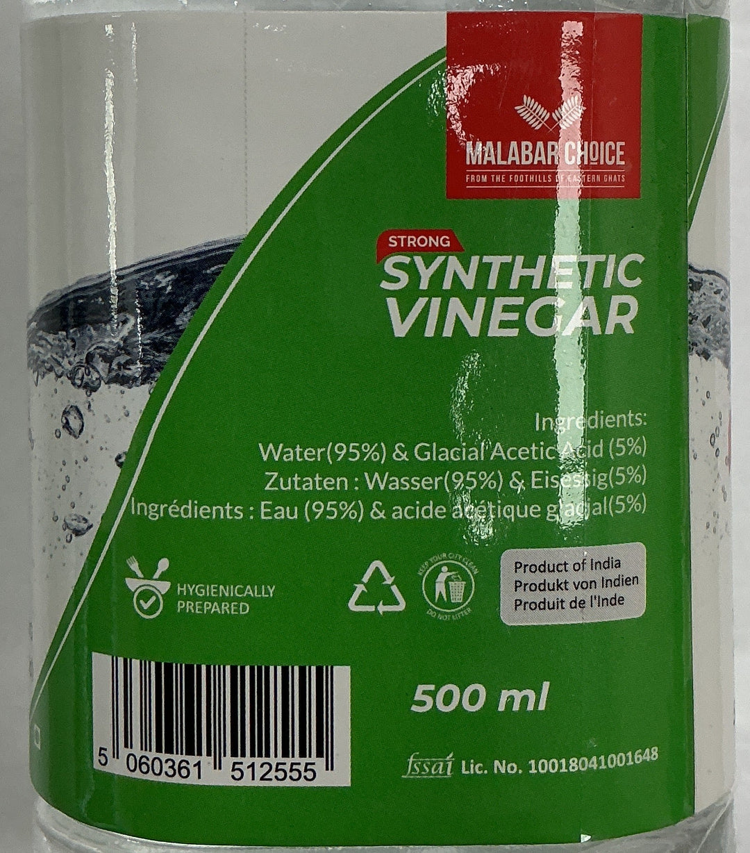 Malabar Choice Synthetic Vinegar 500ml