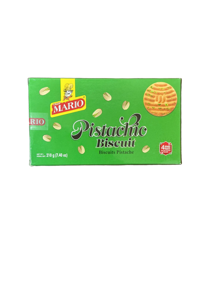 Mario Biscuits Pistachio 210g - ExoticEstore