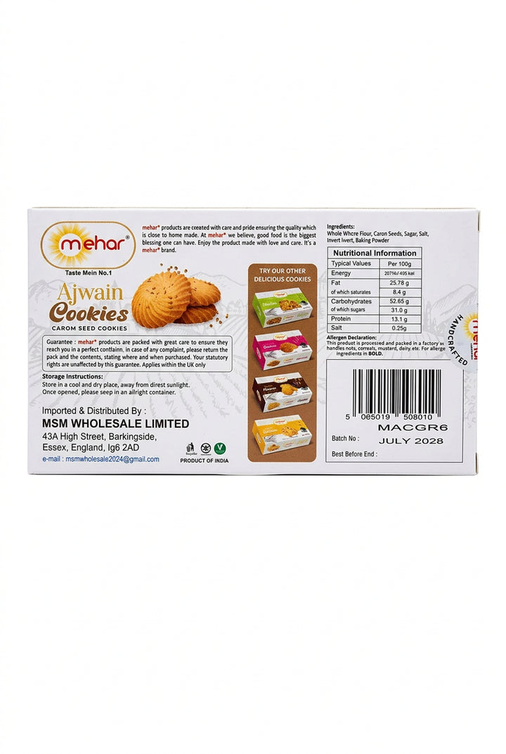 Mehar Cookies  Ajwain 200g