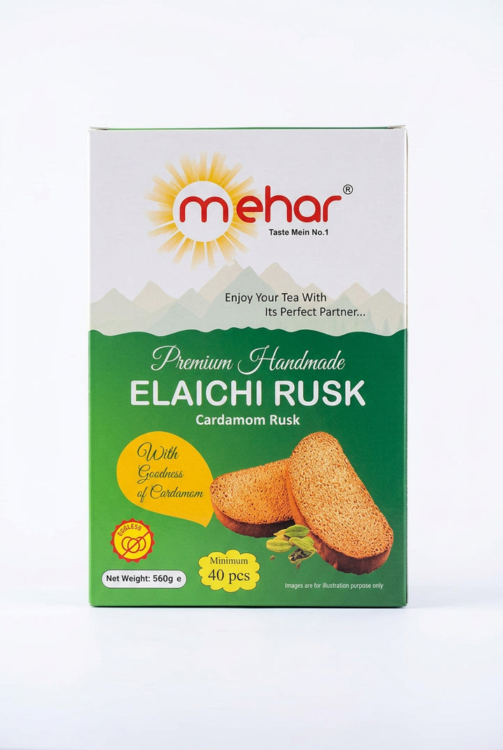 Mehar Premium Elaichi Rusk 560g