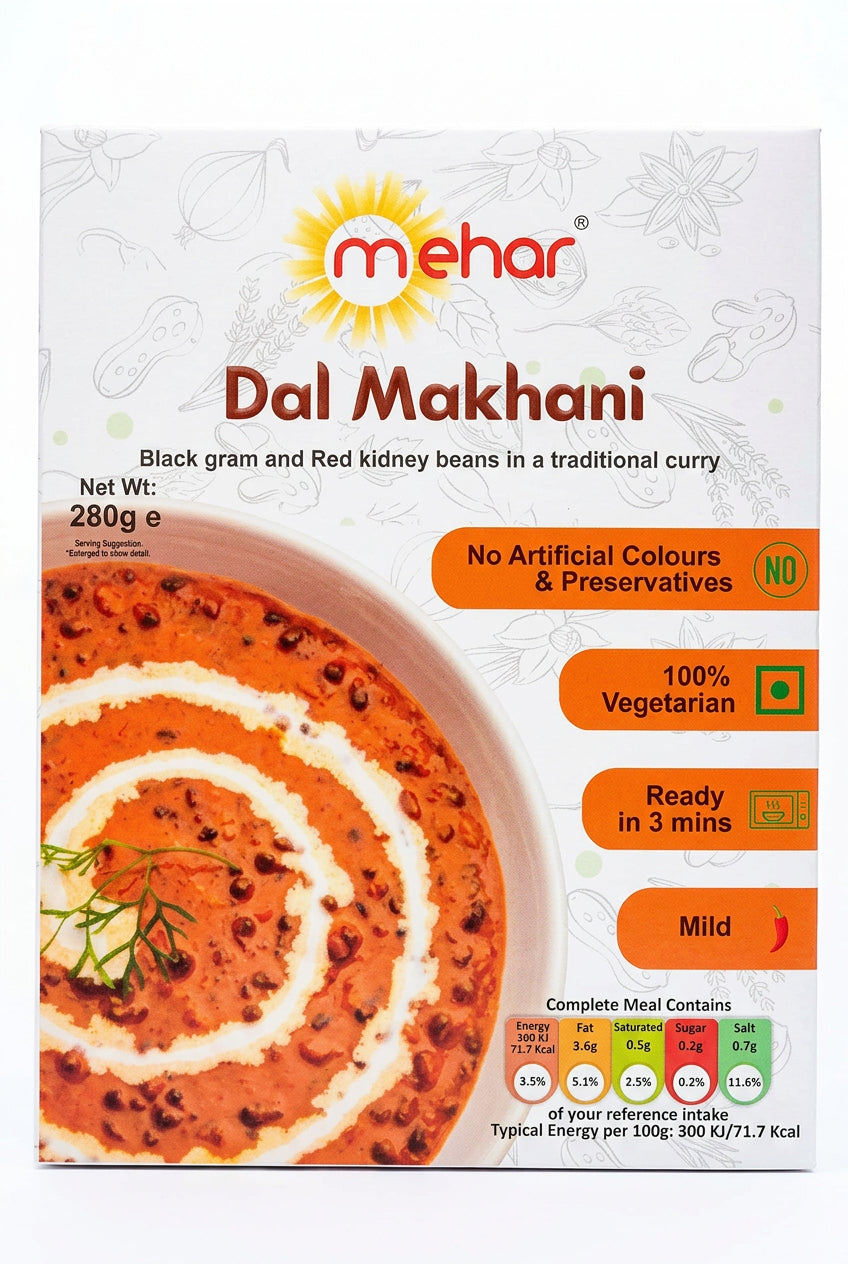 Mehar Ready Meal Dal Makhani 280g