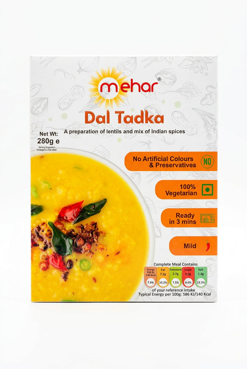 Mehar Ready Meal Dal Tadka 280g