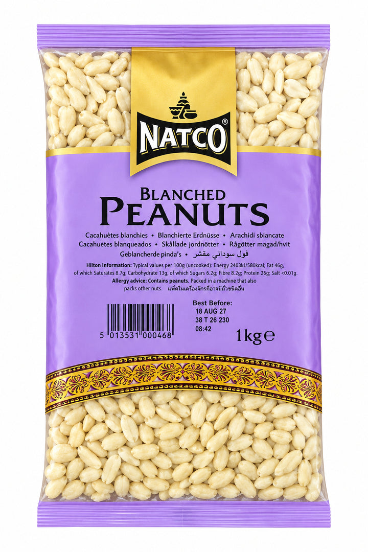 Natco Blanched Peanuts 1kg