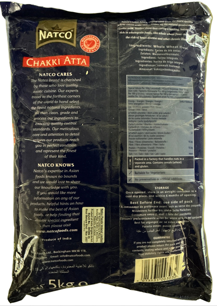 Natco Flour Chakki Atta 5kg