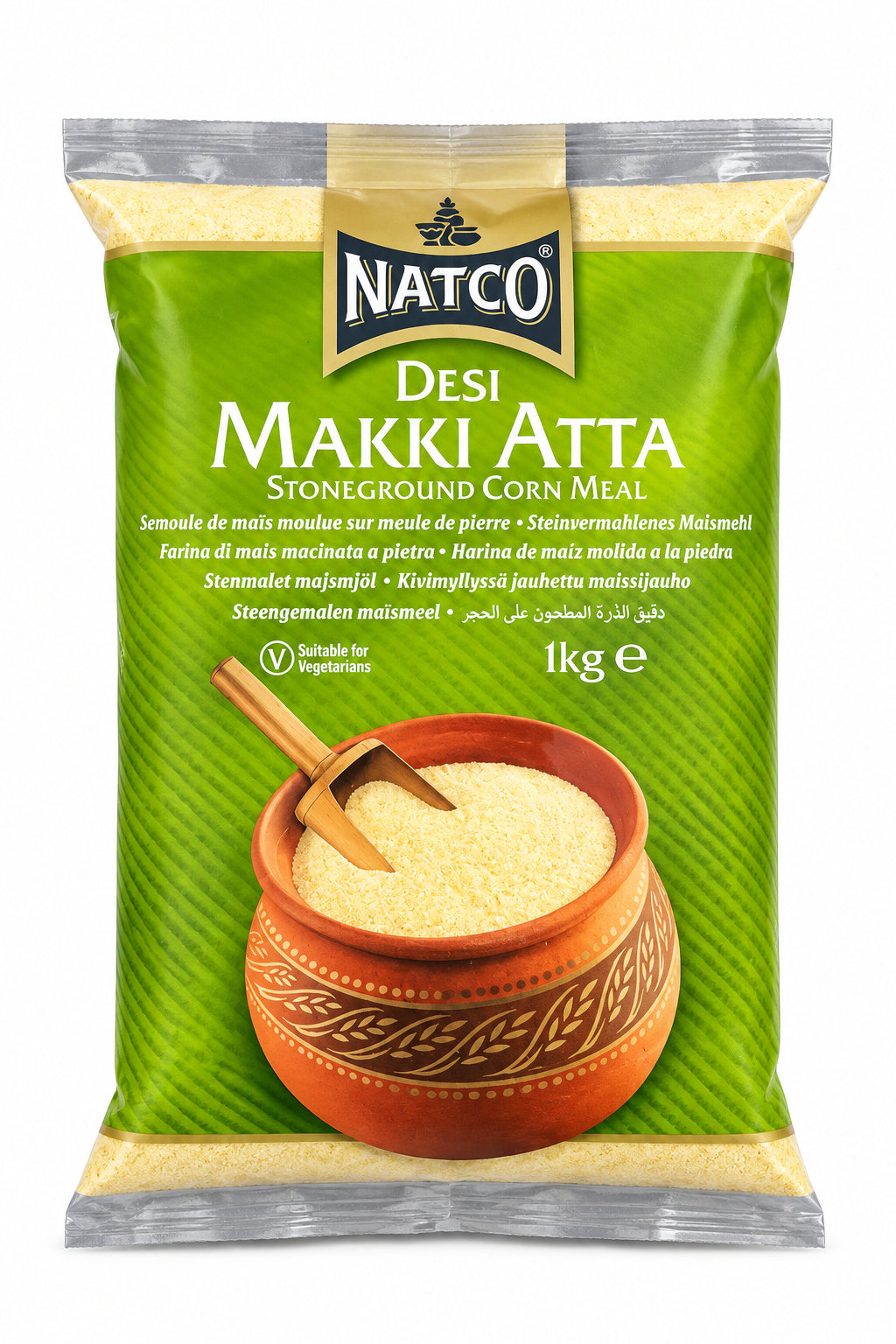 Natco Flour Desi Makki Atta 1kg
