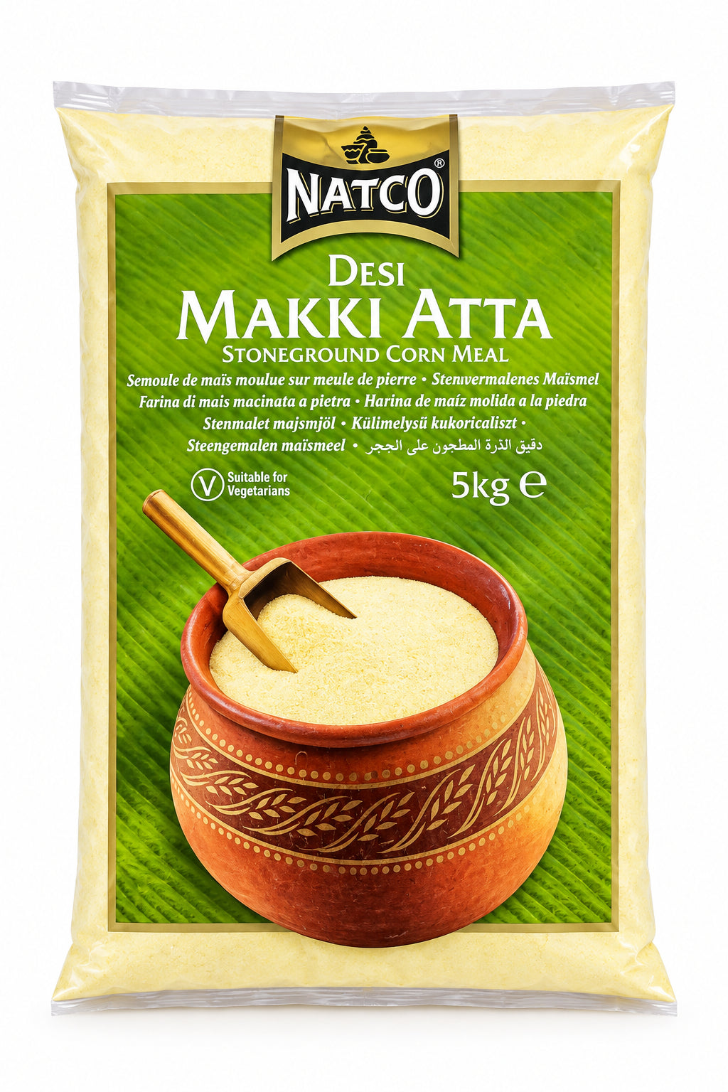 Natco Flour Desi Makki Atta 5kg