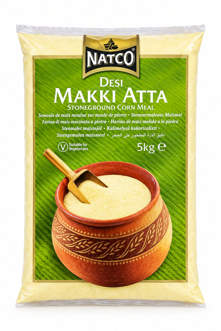 Natco Flour Desi Makki Atta 5kg