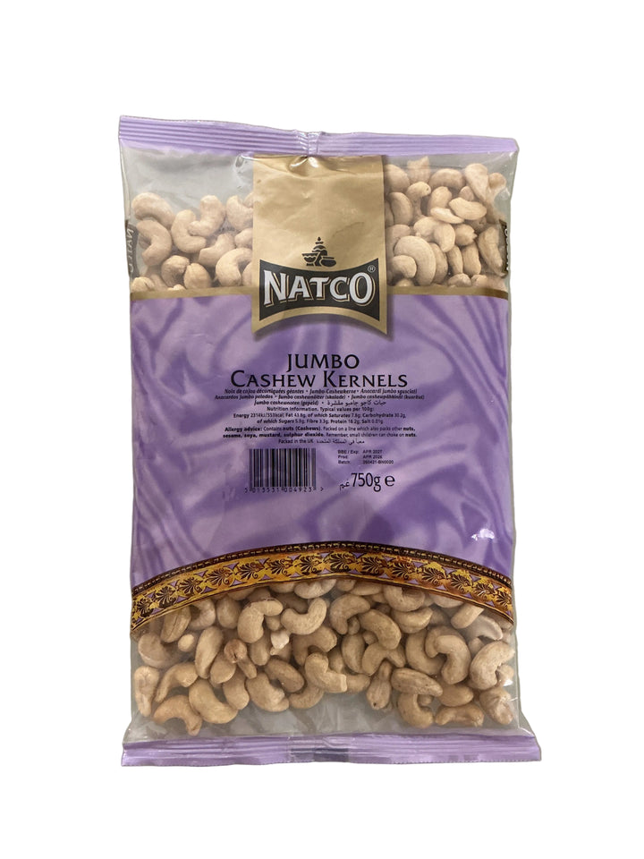 Natco Cashew Nuts Jumbo Kernels 750g