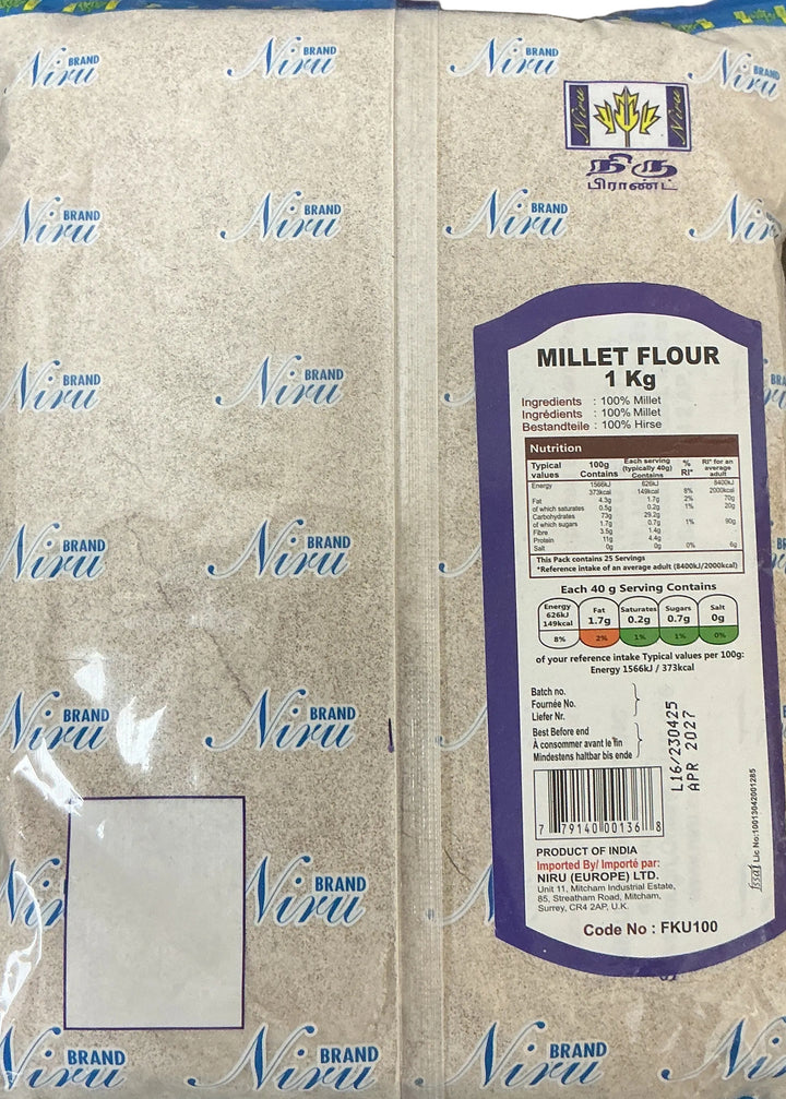 Niru Flour Millet Kurakkan 1Kg
