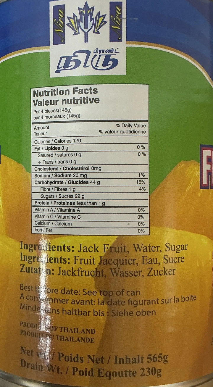 Niru Jackfruit Sweet in Syrup 565g