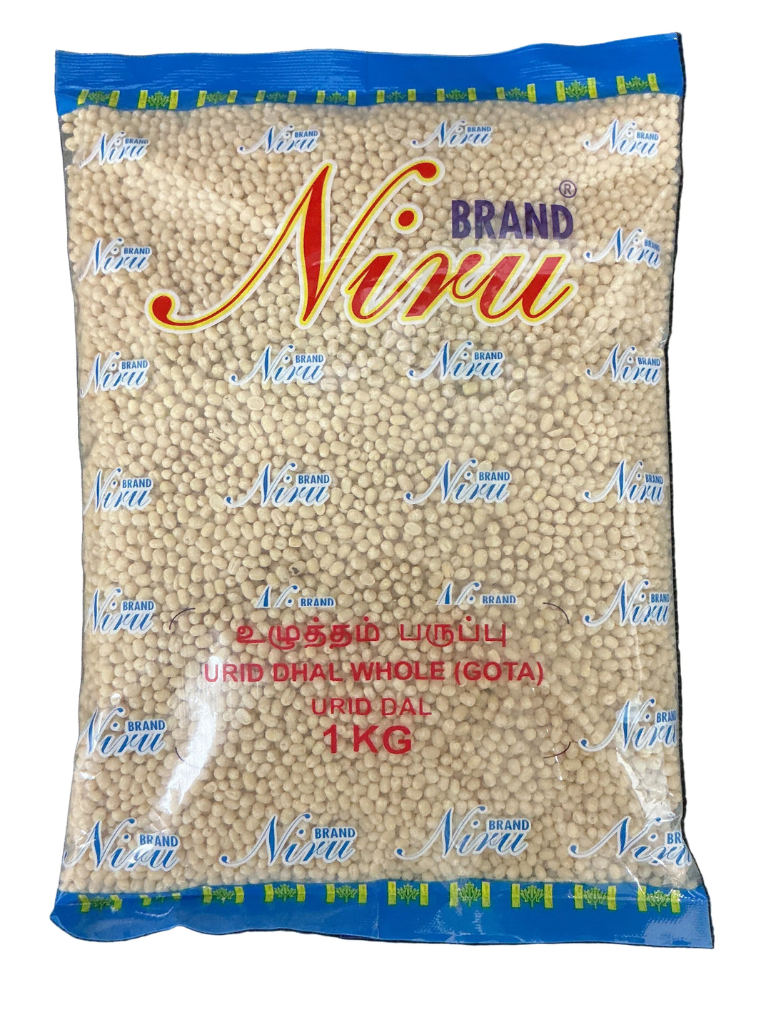 Niru Lentils Urid Dal Whole Gota 1kg