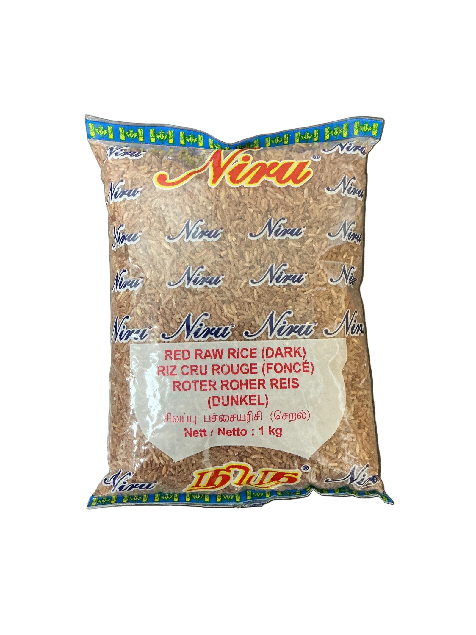 Niru Rice Red Raw 1Kg - ExoticEstore