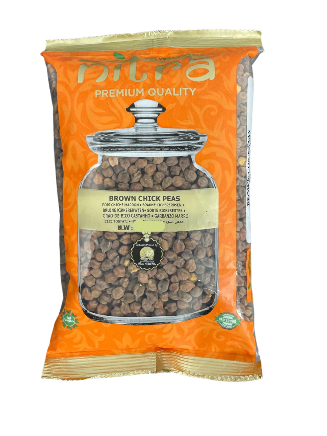 Nitra Chick Peas Brown Kala Chana 2kg