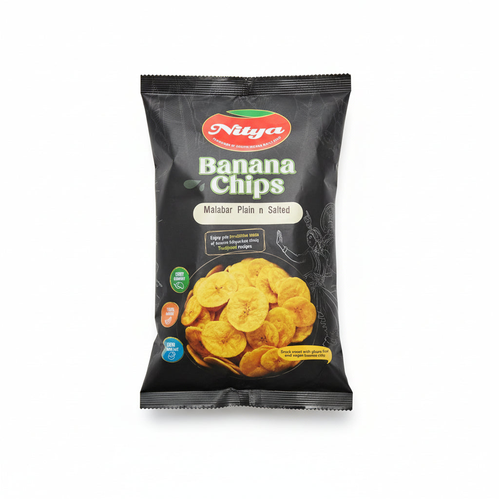 Nitya Banana Chips Plain Salted 170g