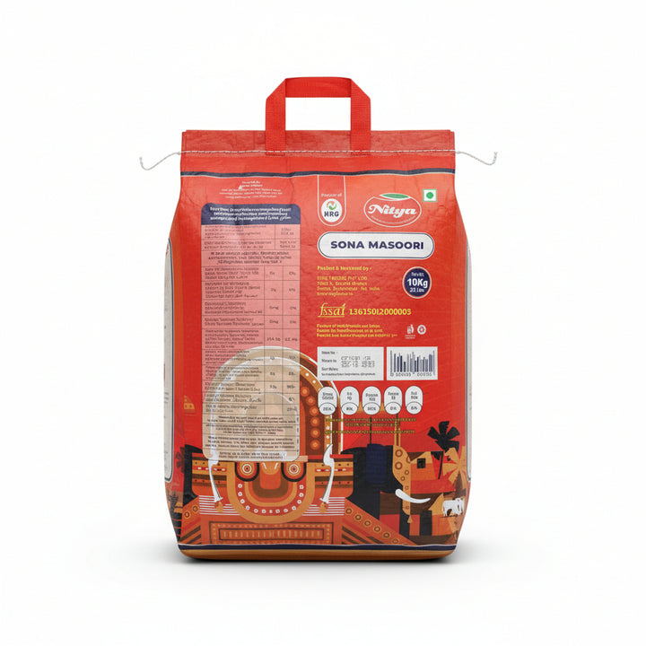 Nitya Rice Sona Masoori 10kg