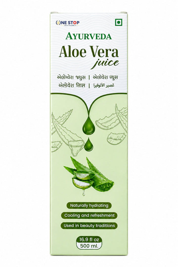 One Stop Ayurveda Juice Aloe Vera 500ml