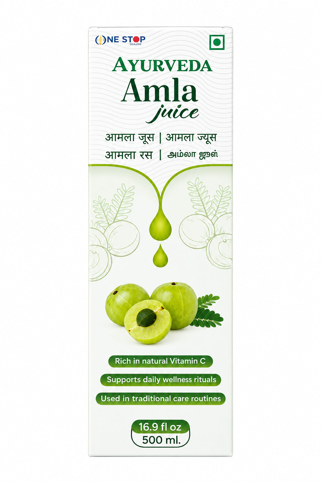 One Stop Ayurveda Juice Amla 500ml
