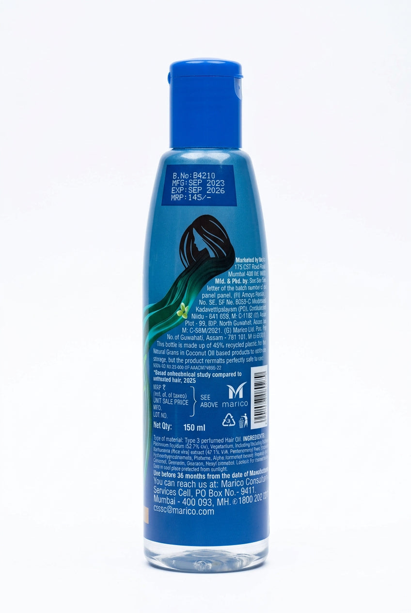 Parachute Aloe Vera Coconut Hair Oil 150ml