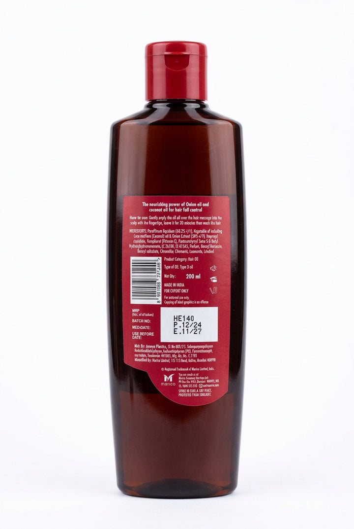 Parachute Onion Coconut Hair Oil 200ml