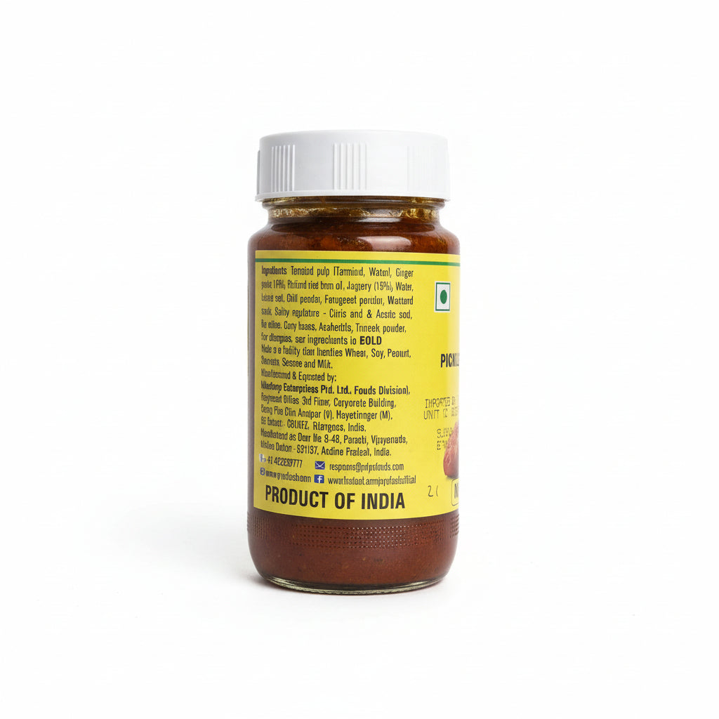 Priya Pickle Ginger In Oil Without Garlic 300g
