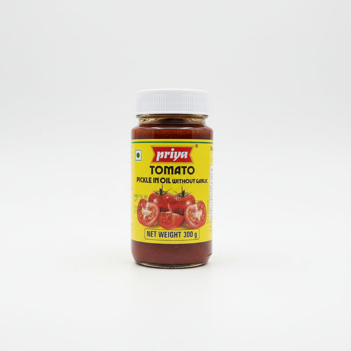 Priya Pickle Tomato In Oil Without Garlic 300g