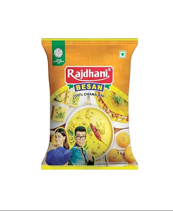Rajdhani Flour Gram Besan 100%Pure 1Kg