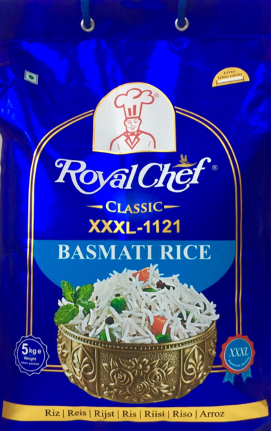 Royal Chef Basmati Rice Classic XXXL 1121 5Kg