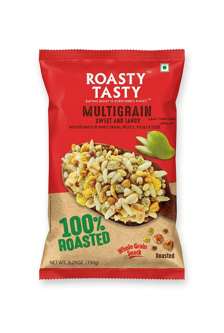 Roasty Tasty 100% Roasted  Multigrain Sweet &amp; Tangy 150g