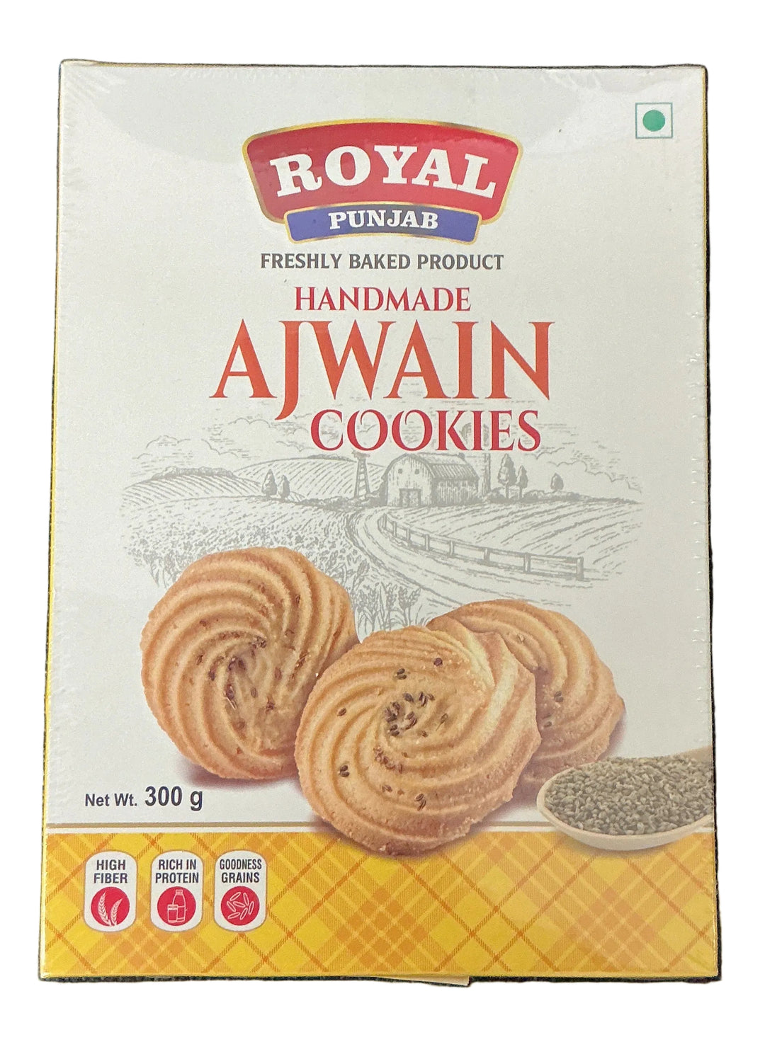 Royal Punjab Handmade Cookies Ajwain 300g