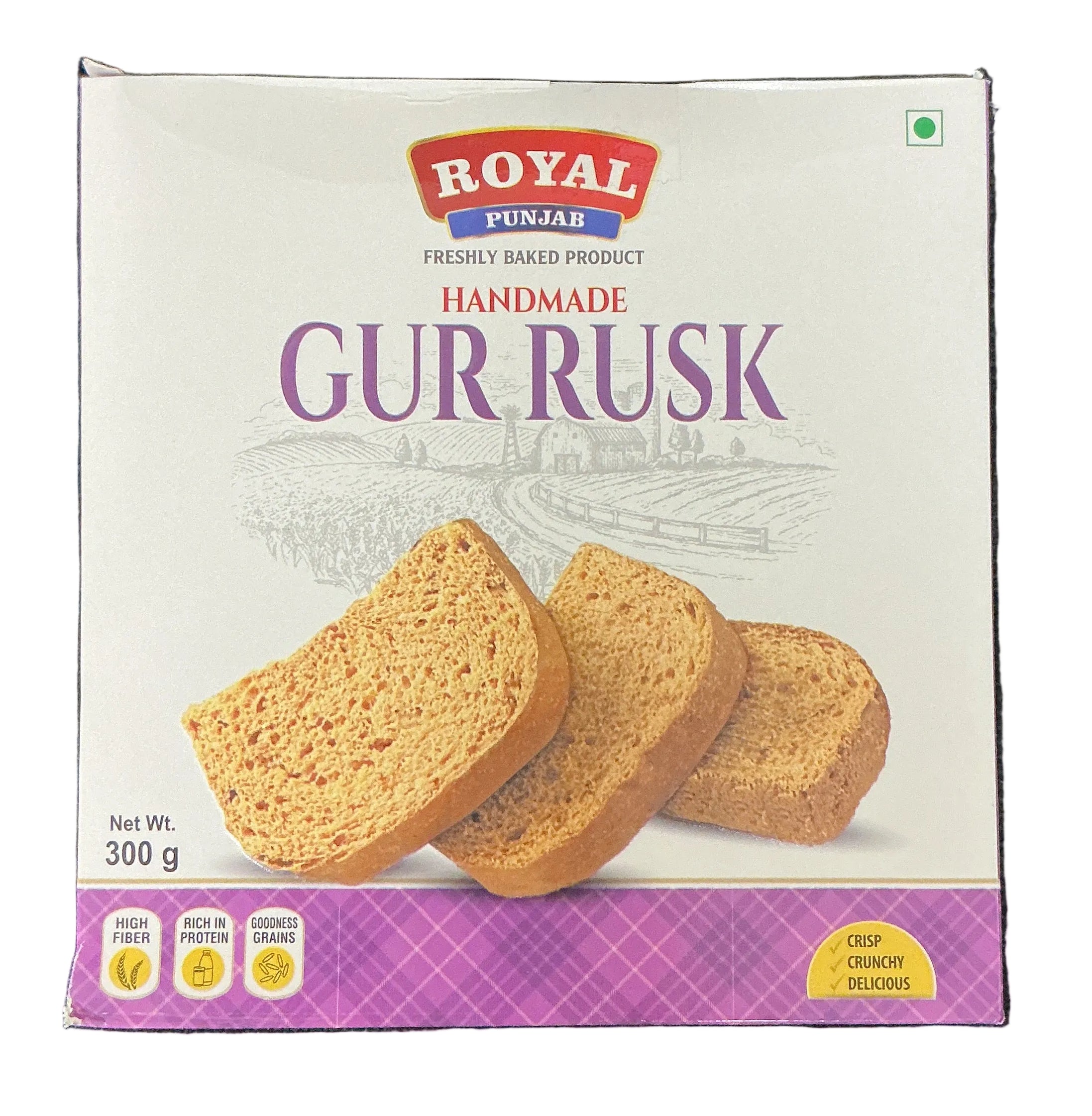 Royal Punjab Handmade Rusk Gur 300g – ExoticEstore