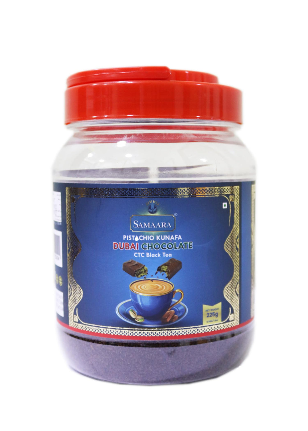 Samaara Pistachio Kunafa Dubai Chocolate Black Tea 250g