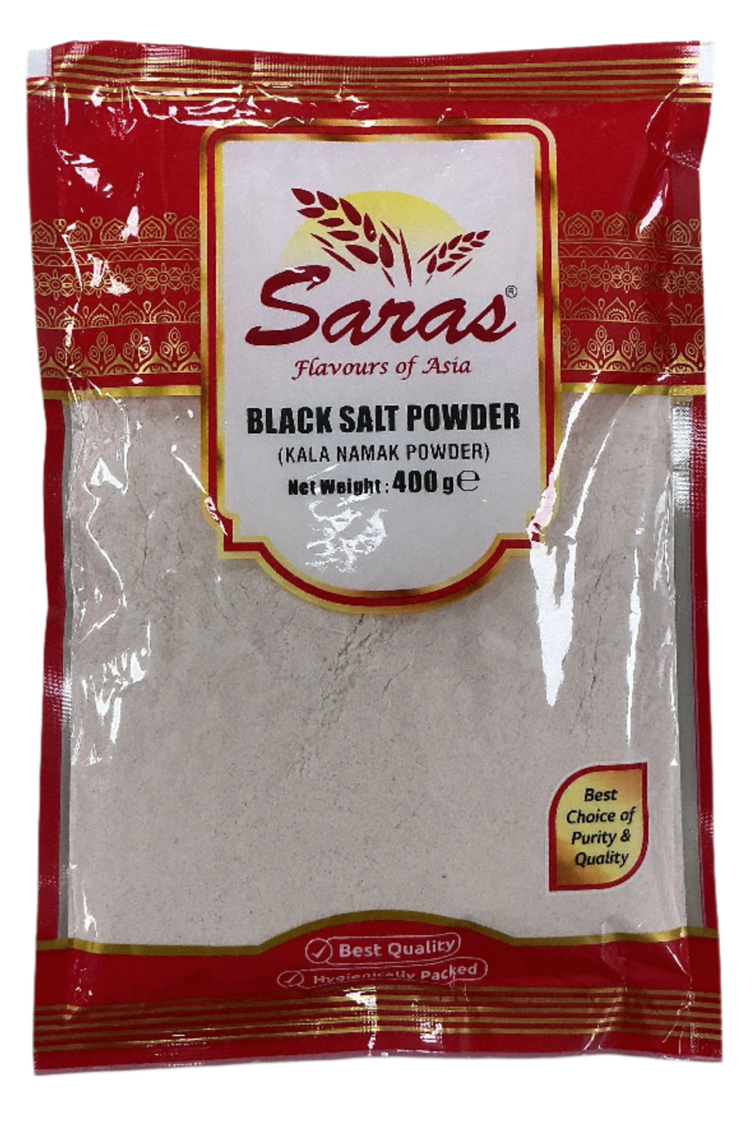 Saras Black Salt Powder 400g