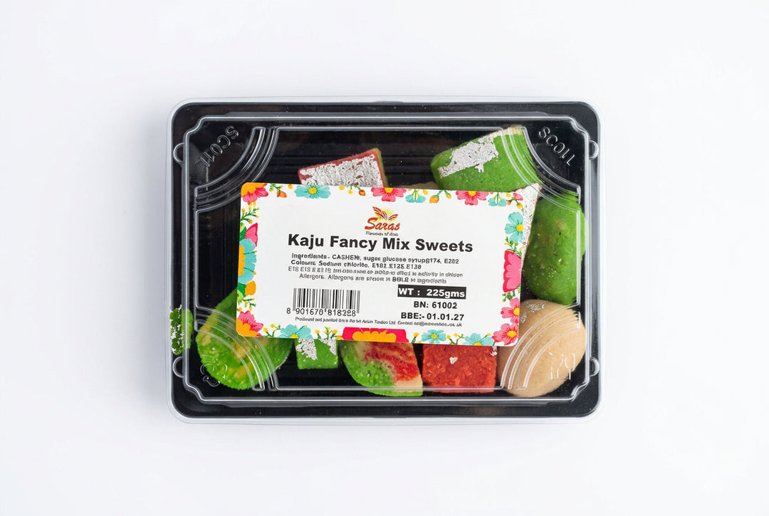Saras Sweets Kaju Fancy Mix 255g